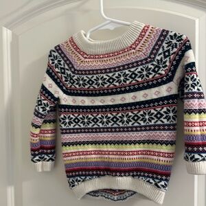 Toddler Fair Isle Sweater